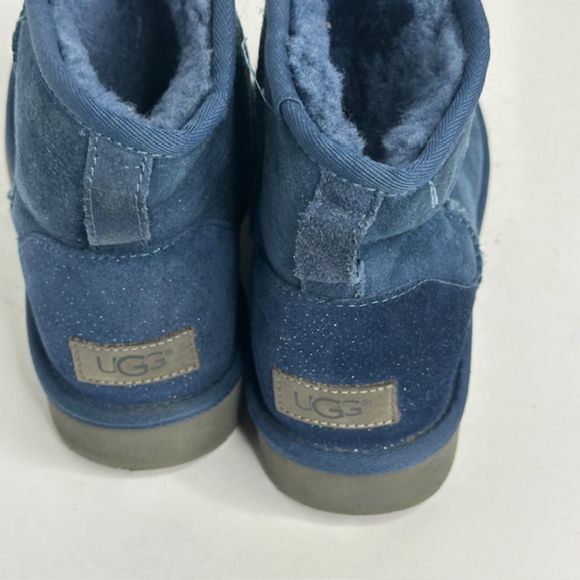 UGG Blue Sparkle Mini Milky Way Booties‎ - Picture 4 of 5